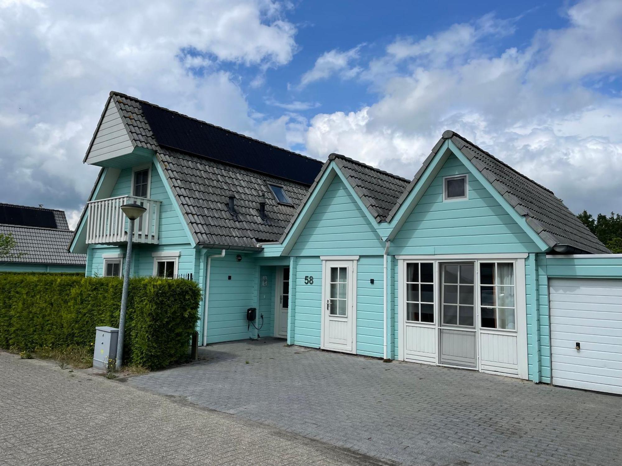 Villa Vrijstaande Luxe Finse Blokhut 2-6 Of 2-8 Pers Kropswolde Exterior foto